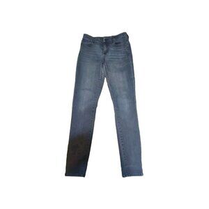 Guess Power Womens Low Rise Stretch Blue Jeans Size 28 25x28